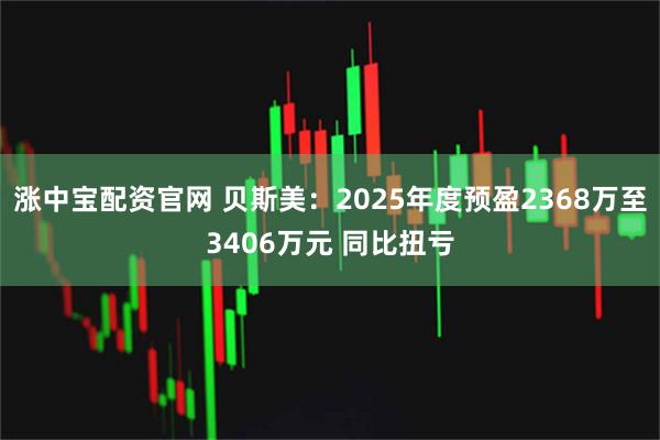 涨中宝配资官网 贝斯美：2025年度预盈2368万至3406万元 同比扭亏